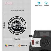 Jeep Trail Ready Vehicle Decal